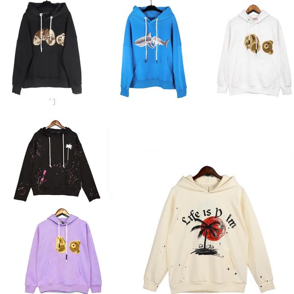 

designers hoodies palmm angles mens womens mens hoodies fashion man men hoodies long sleeve warm cotton hoodys clothing sweaters hip hop pal, Black