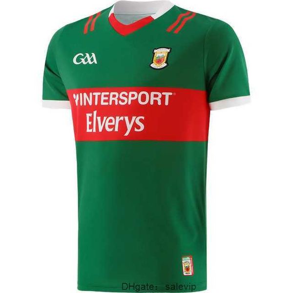 

2023 mayo gaa goalkeeper jersey 2023/24 ireland mayo training rugby jersey 2023 mayo gaa home jersey size s--5xl, White;black