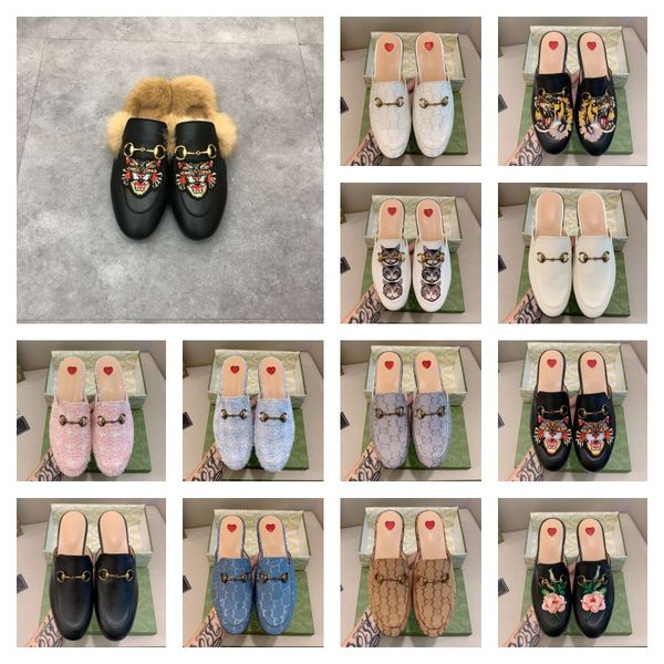 

summer men beach slippers classic designer lazy flat baotou flip flops 100% leather lady slides suede letter women shoes cowhide metal mens, Black