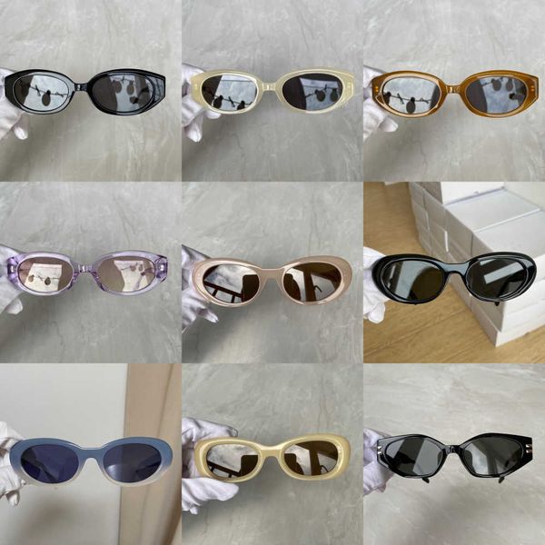 

shenzhen high-quality gm small box square oval personality cat eye can be matched with myopia sunglasses cool for men and women, White;black