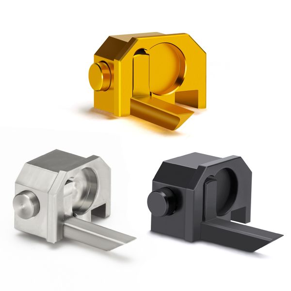 

full glock selector switch full stainless steel adjustment cnc automatic selector for g17 g19 g22 g23 g26 sear and slide modification requir