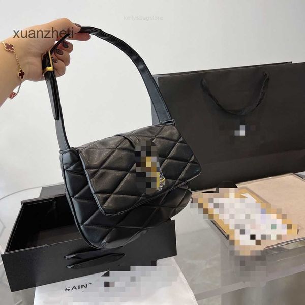 

shoulder bag winter leather women luxury designer brand handbag women's siant le57 lourent paris trendy retro knqu