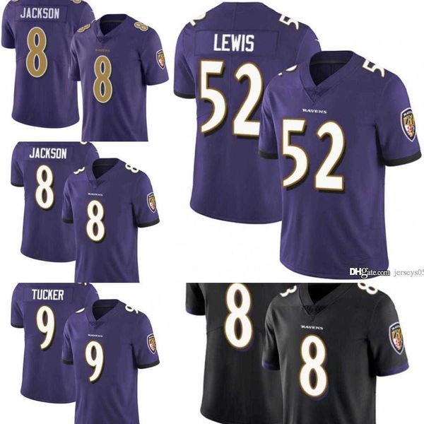 

football jerseys custom men women youth baltimore''ravens''jersey 8 lamar jackson 14 sammy watkins 20 ed reed 89 mark an, Black;red