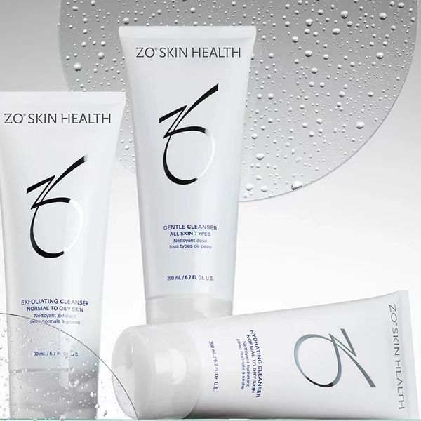 

brand zo skin gentle hydrating exfoliating health face cleanser 3 style 200ml