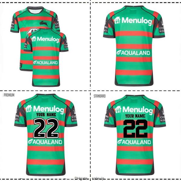 

2022/23 south sydney rabbitohs home rugby jersey shorts size s-m--xl-xxl-3xl-4xl-5xl, White;black