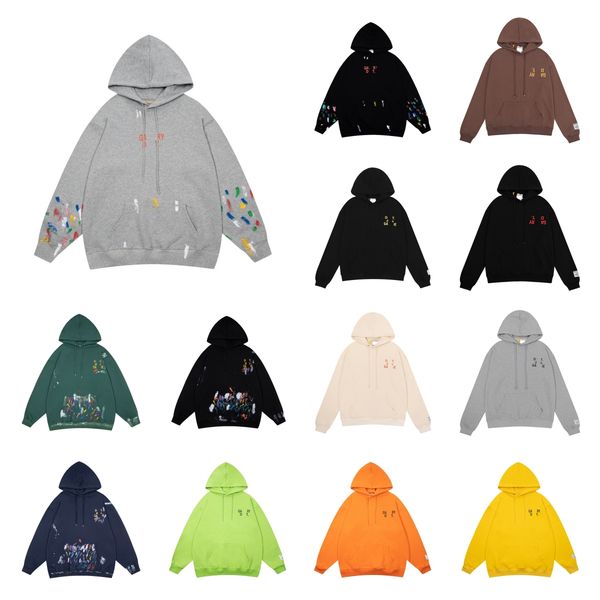 

pullover hooded galleriesy designer depts men's hoodies designer men women hoodie sweatshirt jogging tracksuit, Black
