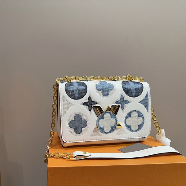 

crossbody bags luxury designer bags shoulder bag embroidered women bags flap handbag famous classical chain bags leather evening purse bag w