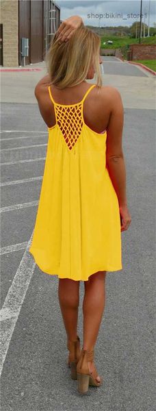 

new fashion casual dresses women summer sleeveless evening party beach dress short chiffon mini boho womens clothing apparel 53, White;black
