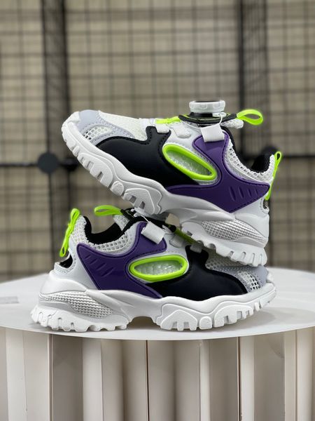 

kids authentic designer basketball shoes summer ventilate outdoor sneakers white black blue size available fast delivery with box