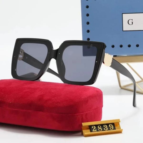 

black sunglasses men and women classic big frame sun glasses for female trendy outdoor eyeglasses shades with box, White;black