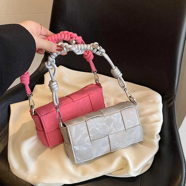 

designer bag cassette bags small design woven small bag women fashion underarm small square bag shoulder crossbody bag c1xa