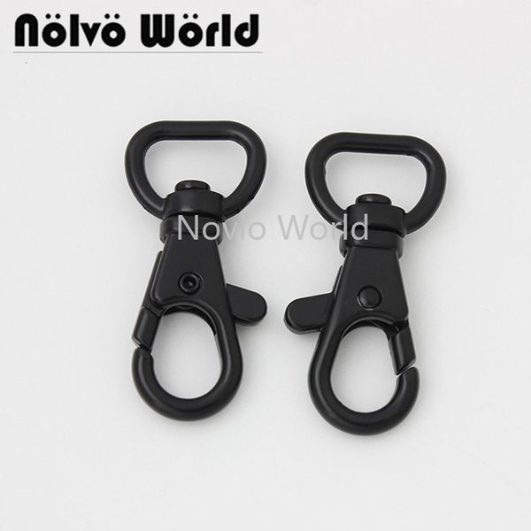 

bag parts accessories 1050 pieces dark black 401m 12" webbing lobster clip hooks carabiner buckles diy strap swivel snap clasps 230725