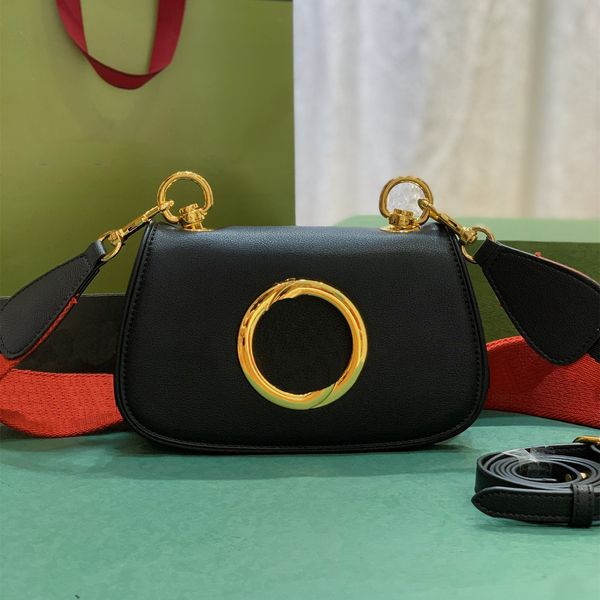

designer chain crossbody women luxury brand fashion woman mini leather blondie messenger purse flap round interlocking shoulder bag handbag