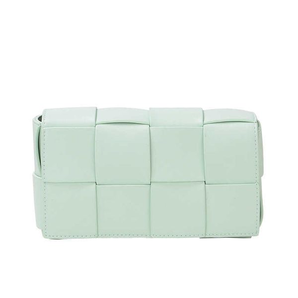 

designer bag cassette bags bag women's bag fashion shoulder messenger bag leather woven pillow small square bag m03w