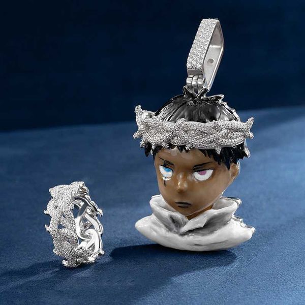

custom memory pendant hip hop jewelry men 925 silver diamond p picture charms vvs moissanite iced out pendant