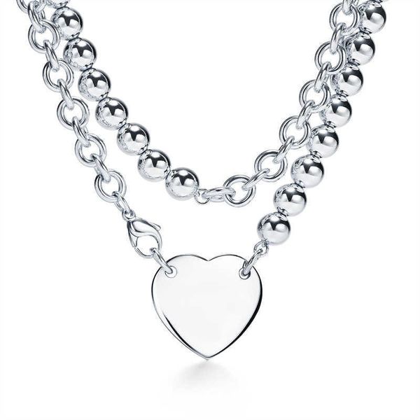 

high version tiffay's new explosives stacked strap necklace popular elements street shoot, Golden;silver