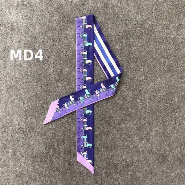 

fashion blogger designer jewelry classic pony style tied bag handle scarf small ribbon headscarf bandanas durag wholesale dj58, Blue;gray