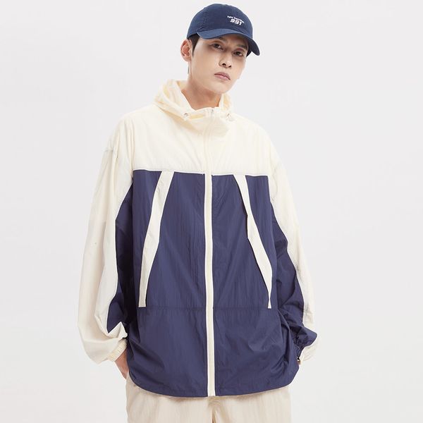 

mens jackets jacket ropa korean fashion men clothing y2k for techwear hooded clothes long sleeve summer sunscreen thin 230725, Black;brown