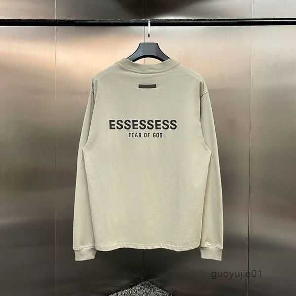 

men hoodies designer hoodie essentail sweatshirts hoody women high street streetwear ess loose couple cotton sweater pullover long sleeves, Black