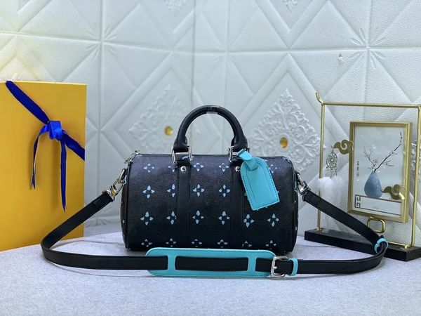 

m21938 keepall bandouliere 25 pillow shoulder bags lady speedy designer handbag purse cowide large capacity quality tote fashion letters han