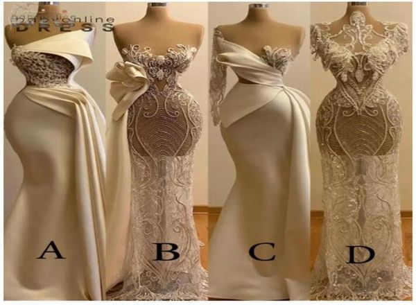 

2022 stylish women evening dresses formal mermaid appliques satin long robe de soriee party gowns vestidos custom made bc109213111664, Black;red