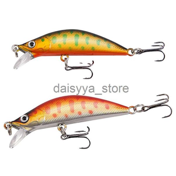 

baits lures 1pc 7.1cm 5g artificial sinking mino bait 3d eye hard bait swing crank bait parker carp bass white sand fish fishing x0726
