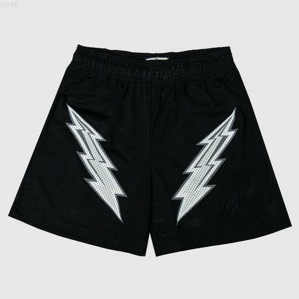 

98lc designer mens ee shorts clothing apparel womens lightning pattern leaf printed cotton sports fashion short street style tide knee lengt, White;black
