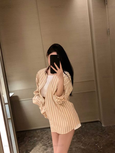 

womens designer clothing lady blouse fashion vertical pattern design shirt size s-l long sleeved girl lapel shirt july24, White