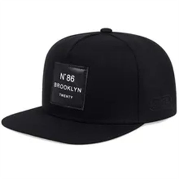 

men women brooklyn baseball cotton adjustable snapback hat leather label n86 hip hop caps sun hat trucker hats a1, White;black