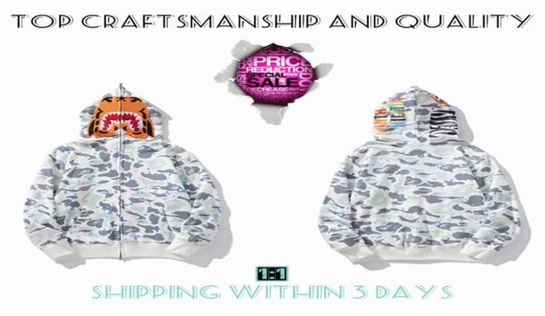 

mens hoodies craftsmanship pullover tie dye hoodie designer jacket tiger full zip color sweatshirt luminous fashion cob1524447, Black
