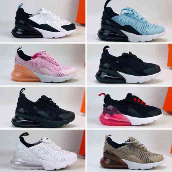 

270s kids running shoes casual chaussures enfants children sneakers boys basketball trainers girls trainers chaussures zapatos, Black