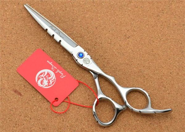 

501 55 inch silvery hairdressing scissors jp 440c 62hrc home salon cutting scissors thinning shears hair scissors8728592