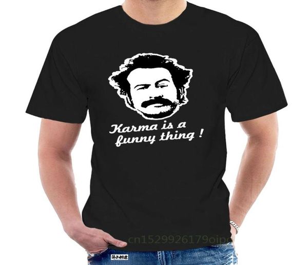 

men039s tshirts karma is a funny thing my name earl tv show t shirt 1243721829187, White;black