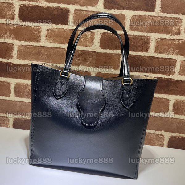 

10a mirror quality designers small double letters tote composite bags womens real leather shopping bag luxurys handle handbags black purse s
