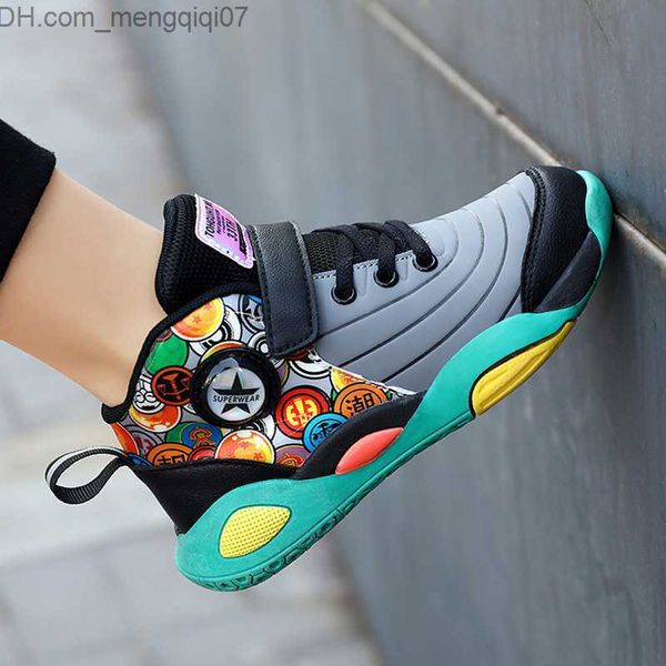 

sneakers winter children's sports shoes children's basketball tennis fur shoes children's sports apartments anti slip soles o, Black;red