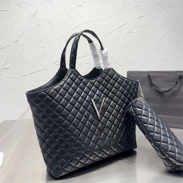 

gaby tote bag hobo shoulder bag real leather quilted tote bags designer fashion icare handbag plus large size