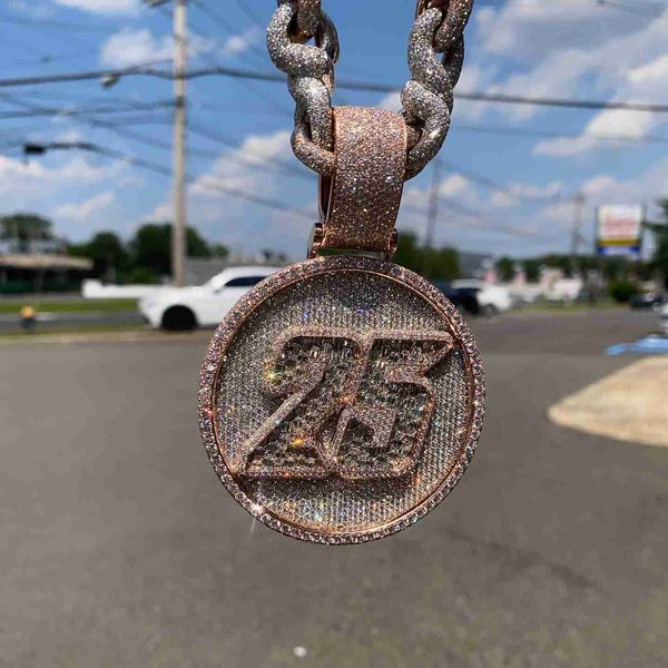 

925 sterling silver vvs diamond mossinate pass diamond tester hip hop jewelry iced out solid back custom pendants