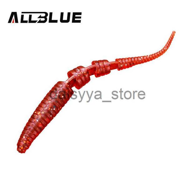 

baits lures allblue 10pcs/lot fishing lure 80mm/1.7g silicone lures for fishing soft bait worm isca artificial carp fishing tackle x0726