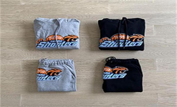 

men039s tracksuits men039s embroidery 2022 autumn 2pcs outfits hooded sweatshirts and sweatpants male 5747883, Gray