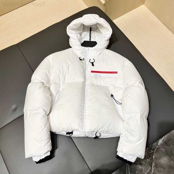 

women's designer down jacket with letter pattern trench coat women's slim hooded coat warm thick jacket long sleeve winter style, Black