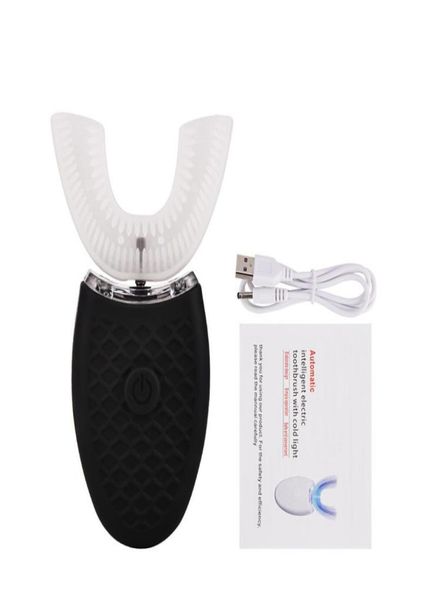 

waterproof silicone electric ultrasonic wave toothbrush automatic tooth cleaner teeth whitening 4 modes teeth brush cleaning 201128466991