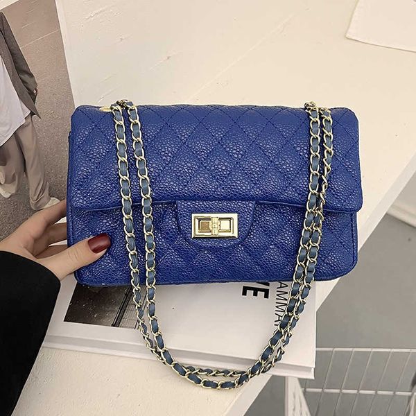 

fashion diamond lattice chain bag with one shoulder crossbody bags 0730