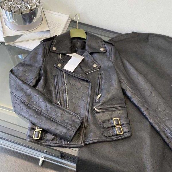 

women jackets cropped coats famous designer jacket black leather coats punk zipped cardigan coats women's outerwear clothing, Black;brown