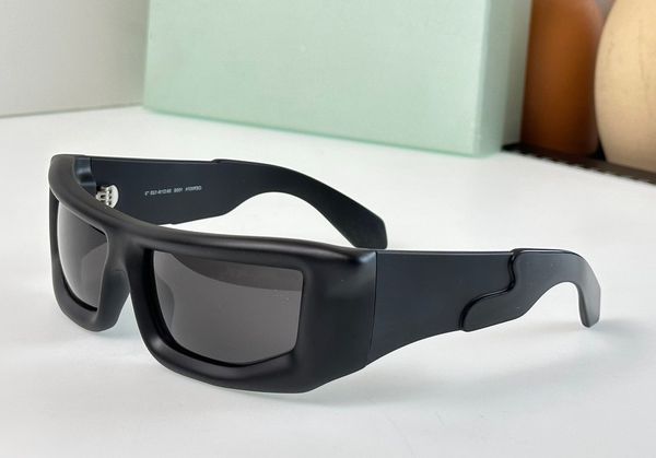 

fashion designer 074 mens women sunglasses trendy unique acetate rectangle shape glasses outdoor avant-garde personality style uv protection, White;black