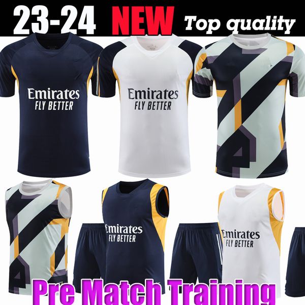 

23 24 player fans bellingham soccer jerseys arda guler benzema real madrids rodrgo camiseta 2023 2024 vini jr camavinga football shirt kids, Black;yellow