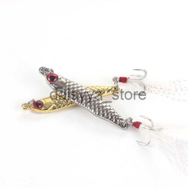 

baits lures 5/7/10/15/20g gold silver metal vib lures strong vivid vibrations spoon lure fishing bait fish artifici hard bait 3d eyes x0726