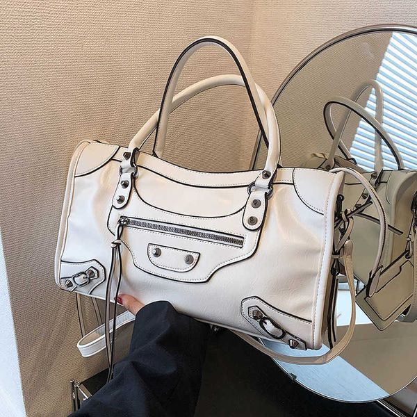 

evening bags sweet cool spicy girl locomotive 2023 summer new handbag texture shoulder large capacity crossbody bag for women