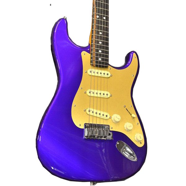 

fsr ultra st ebony fingerboard plum metallic us22 electric guitar