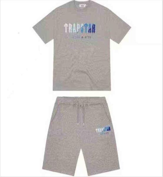 

tshirt and shorts men sets tracksuit summer basketball jogging sportswear harajuku short sleeve t shirt suit 119823361, Gray