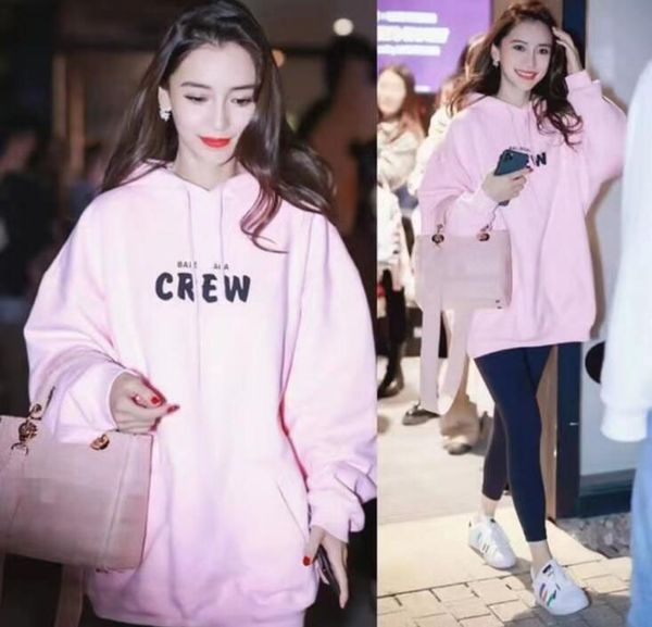 

mens hoodies sweatshirts designer hoodie sweater men sweaters pure cotton hooded fashion balencaigase letter printing men's couple clot, Black